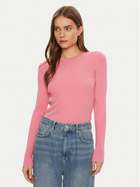JJXX JJXX Svetr Jodi 12250072 Růžová Slim Fit