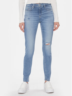 Tommy Jeans Tommy Jeans Traperice Nora DW0DW17168 Plava Skinny Fit