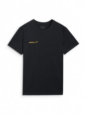 4F 4F T-Shirt MIDSHOP TEXTILE Czarny Regular Fit