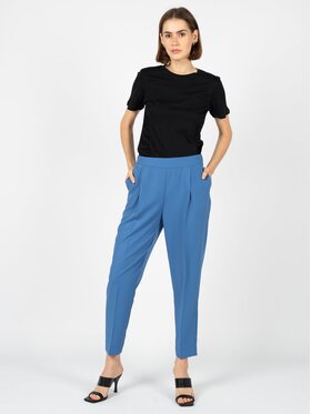 Silvian Heach Silvian Heach Spodnie materiałowe GPP23198PA Niebieski Slim Fit