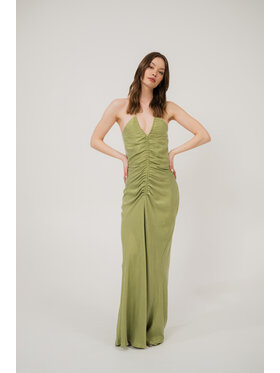 ROSE AVENUE ROSE AVENUE Sukienka koktajlowa LUISA Zielony Slim Fit