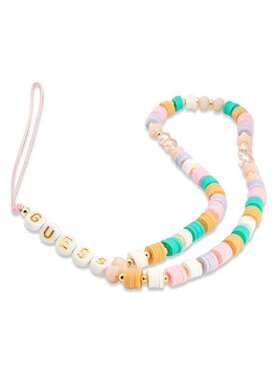 Guess Guess Zawieszka Phone Strap Różowy