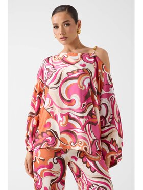 Marciano Guess Marciano Guess Top 183002 Kolorowy Classic Fit