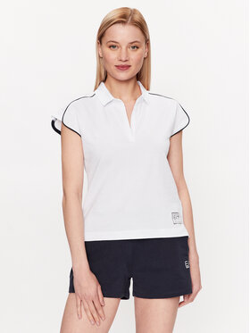 EA7 Emporio Armani EA7 Emporio Armani Polo 3RTF06 TJ9DZ 1100 Bianco Regular Fit