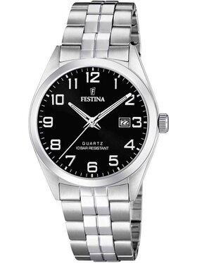 Festina Festina Zegarek F20437/4 Srebrny