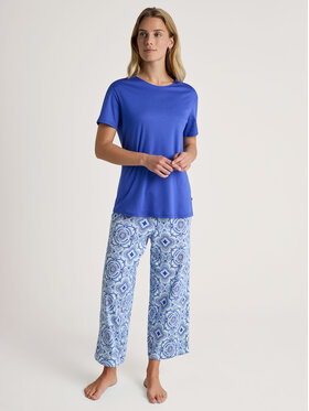 Calida Calida Pyžamo 46053 Modrá Regular Fit