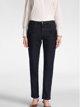 Elena Mirò Elena Mirò Jeansy P430G000427N034 Niebieski Flare Fit