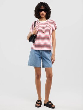 BIG STAR BIG STAR T-Shirt ALEKSA_603_150 Biały Basic Fit