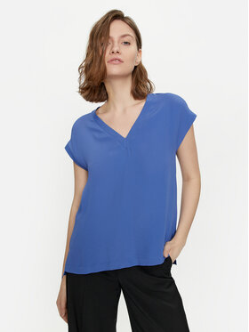 Marella Marella Blusa Pialla 2413111094 Blu Regular Fit