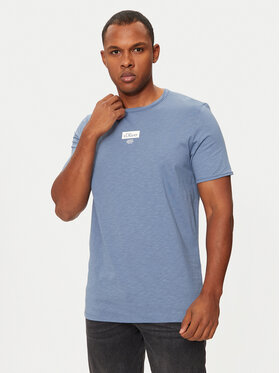 s.Oliver s.Oliver Tricou 2150054 Albastru Regular Fit
