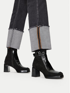 Hispanitas Hispanitas Stiefeletten Velour Str-I24 HI243664 Schwarz