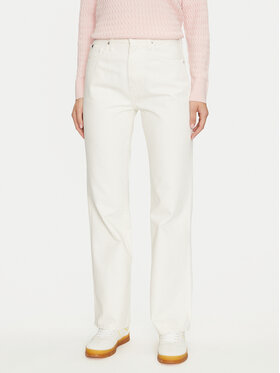 Tommy Hilfiger Tommy Hilfiger Τζιν WW0WW42194 Εκρού Relaxed Fit