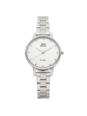 Q&Q Q&Q Sat S401-201 Srebrna