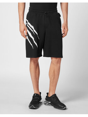 Plein Sport Plein Sport Pantaloncini 8225 Nero Jogger Fit