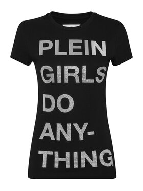 PHILIPP PLEIN PHILIPP PLEIN T-Shirt 20277 Czarny Skin Tight Fit