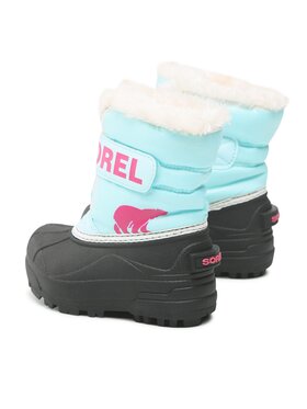 Sorel Škornji Za Sneg Childrens Snow Commander NC1960-428 Svetlo Modra