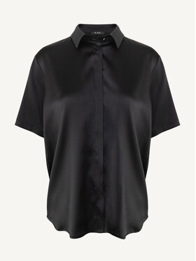 KMX Studio KMX Studio Bluzka 504840007 Czarny Straight Fit