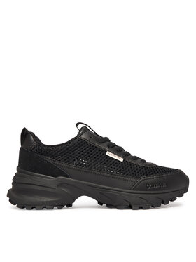 Calvin Klein Calvin Klein Сникърси Hike Runner Lup Lin Mesh HW0HW03000 Черен