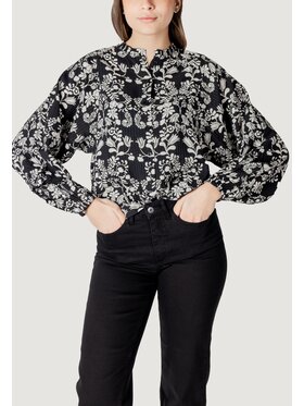 ICHI ICHI Blusa IHGOCINA SH Nero Long Fit