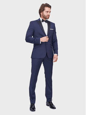 Evenemen Evenemen Garnitur Pompeo Granatowy Slim Fit