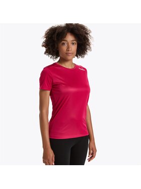 Diadora Diadora T-Shirt DIADORA L. SS CORE TEE Bordowy Regular Fit