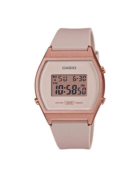 Casio Casio Zegarek Vintage Digital LW-204-4AEF Beżowy