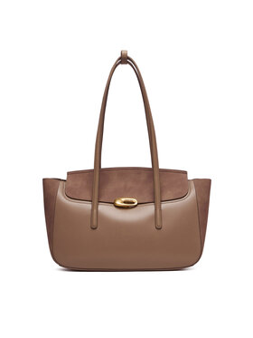 Calvin Klein Calvin Klein Τσάντα Hardware Brushed Flap Tote Bag LV04F3336G Μπεζ