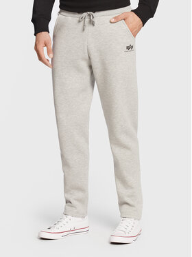Alpha Industries Alpha Industries Spodnie dresowe Basic 108367 Szary Regular Fit