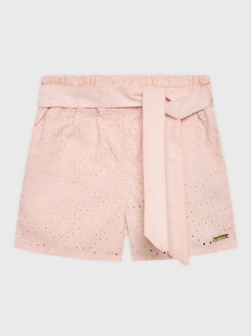 Guess Guess Šortky z materiálu K3GD02 WFBC0 Růžová Regular Fit