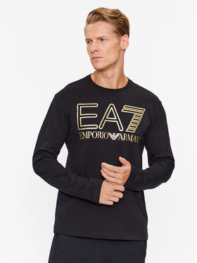 EA7 Emporio Armani EA7 Emporio Armani Longsleeve 6RPT04 PJFFZ 0208 Schwarz Regular Fit