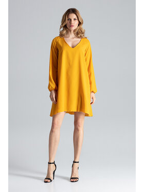 FIGL FIGLFIGL Vestito M566 Giallo Regular Fit