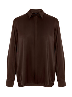 KMX Studio KMX Studio Koszula 502590005 Brązowy Straight Fit