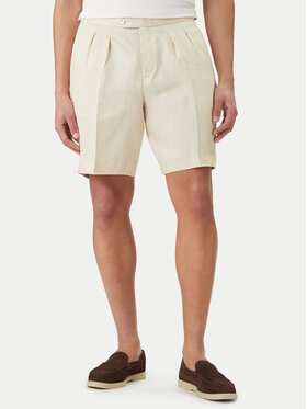 BOSS BOSS Bavlnené šortky H-Perin 50561858 Béžová Tapered Fit