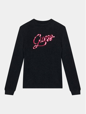 Guess Guess Πουλόβερ J3BR06 Z2YA0 Μαύρο Regular Fit