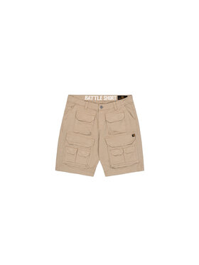 Alpha Industries Alpha Industries Szorty Battle Short Żółty Regular Fit
