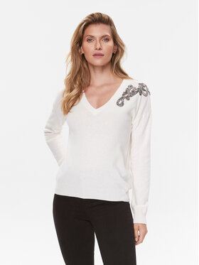 Liu Jo Liu Jo Sweater MF3013 MS14G Ekru Regular Fit