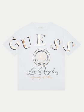 Guess Guess T-krekls J5RI28 K8HM4 Balts Regular Fit