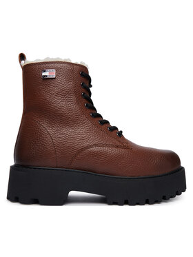 Tommy Jeans Tommy Jeans Μποτίνια Tjw Platform Boots Wl EN0EN03159 Καφέ