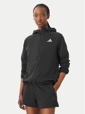 adidas adidas Geacă pentru alergare Essentials KA4339 Negru Regular Fit