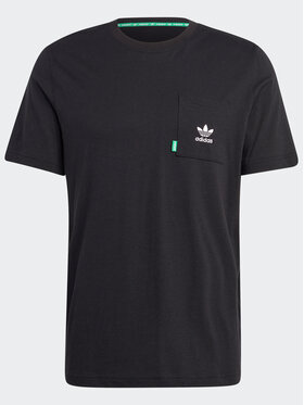 Adidas Majica Essentials+ Made With Hemp T-Shirt HR8623 Črna Regular Fit