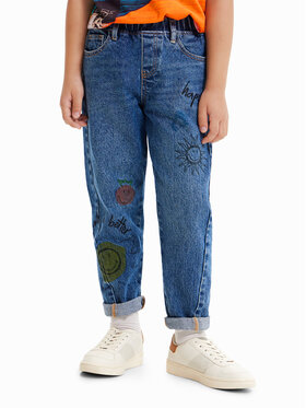 Desigual Desigual Jeans hlače 23SBDD02 Modra Regular Fit