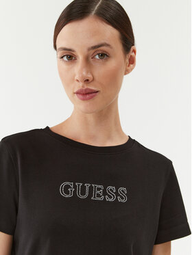 Guess T-shirt V3BI11 J1314 Crna Regular Fit