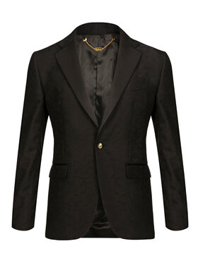 Billionaire Billionaire Marynarka 18367 Czarny Regular Fit