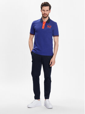 La Martina Polo VMP005 PK001 Plava Slim Fit