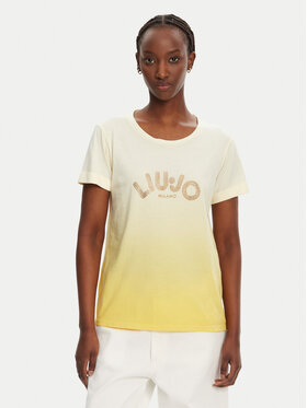 Liu Jo Liu Jo T-Shirt TA5267 JS923 M9114 Żółty Regular Fit