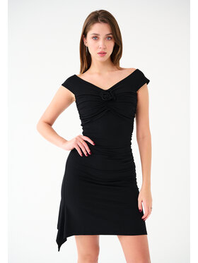 Leimann Leimann Sukienka koktajlowa Becky Czarny Feminine Fit
