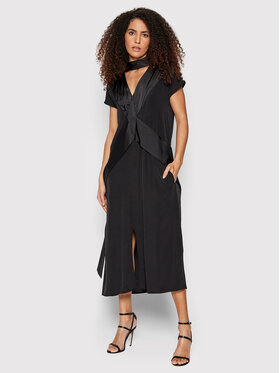 Victoria Victoria Beckham Victoria Victoria Beckham Robe de cocktail Satin Crepe 2320WDR001424A Noir Regular Fit