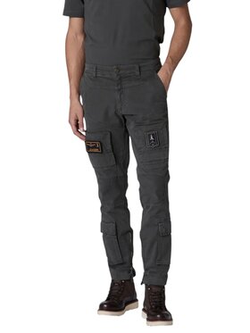 Aeronautica Militare Aeronautica Militare Pantaloni di tessuto Anti-G Verde Regular Fit