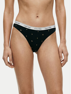 Calvin Klein Underwear Calvin Klein Underwear Kalhotky string 000QD5043E Černá
