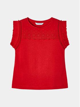 Mayoral Mayoral топ 3094 Червен Regular Fit